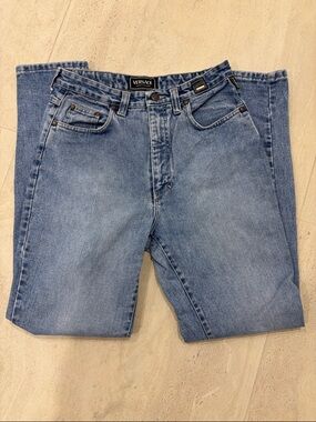 Vintage Versace Jeans Couture Denim Size 32 Made in Italy Y2K Straight Leg